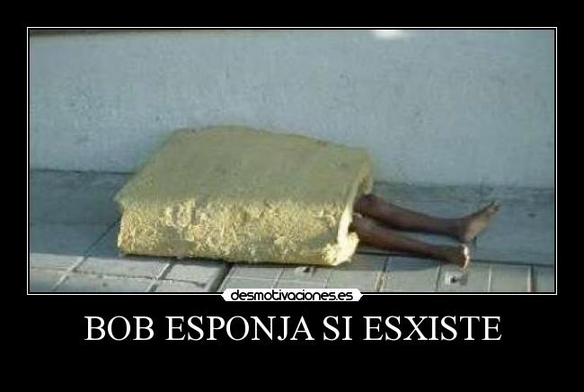 BOB ESPONJA SI ESXISTE - 