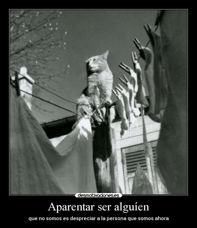 Aparentar ser alguíen - 