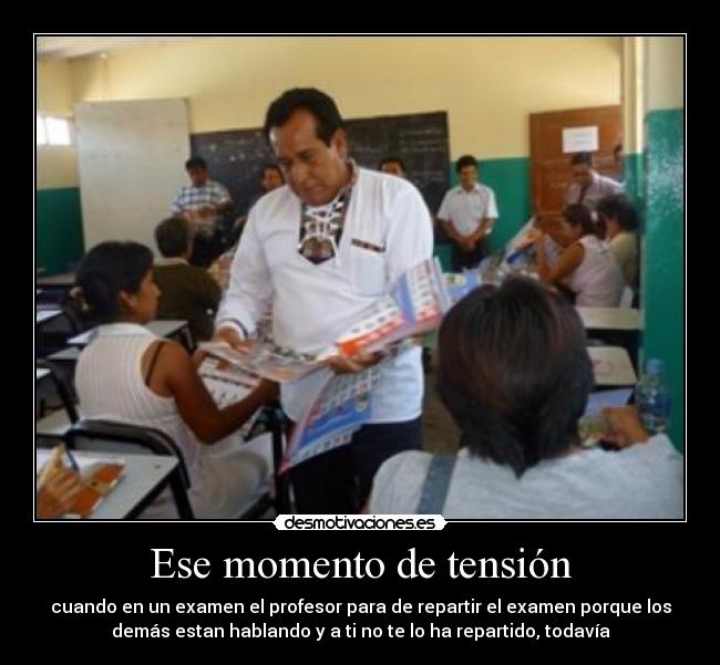 carteles examen desmotivaciones