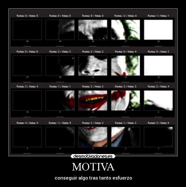 MOTIVA - conseguir algo tras tanto esfuerzo