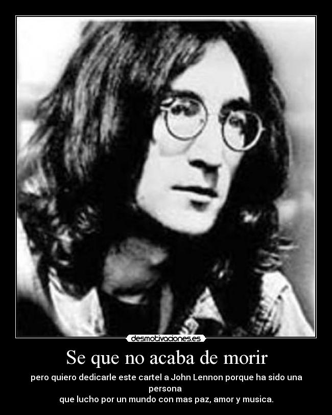carteles john lennon beatles amor desmotivaciones
