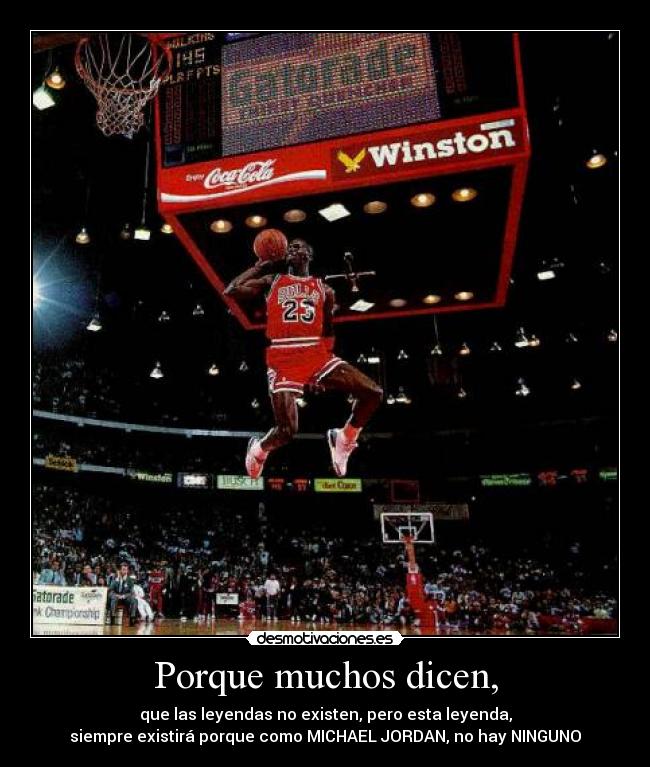 carteles michael jordan legend desmotivaciones