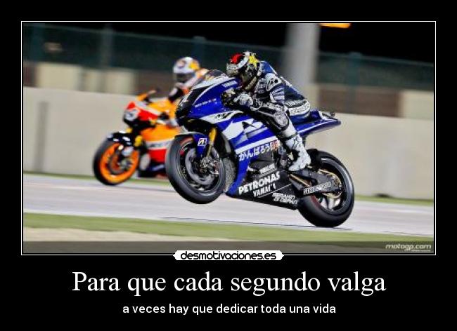 Para que cada segundo valga - 