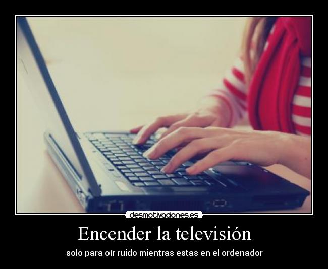 Encender la televisión - 