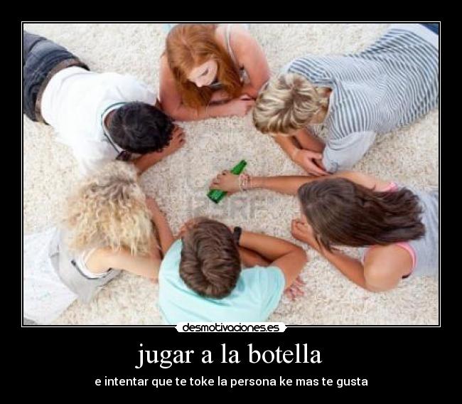 carteles jugar botella desmotivaciones