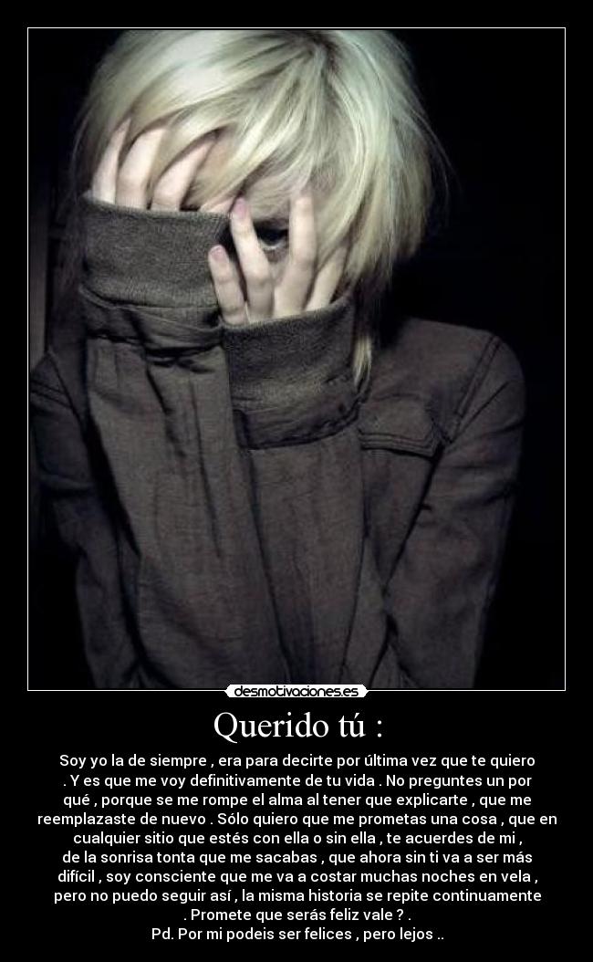 Querido tú : -
