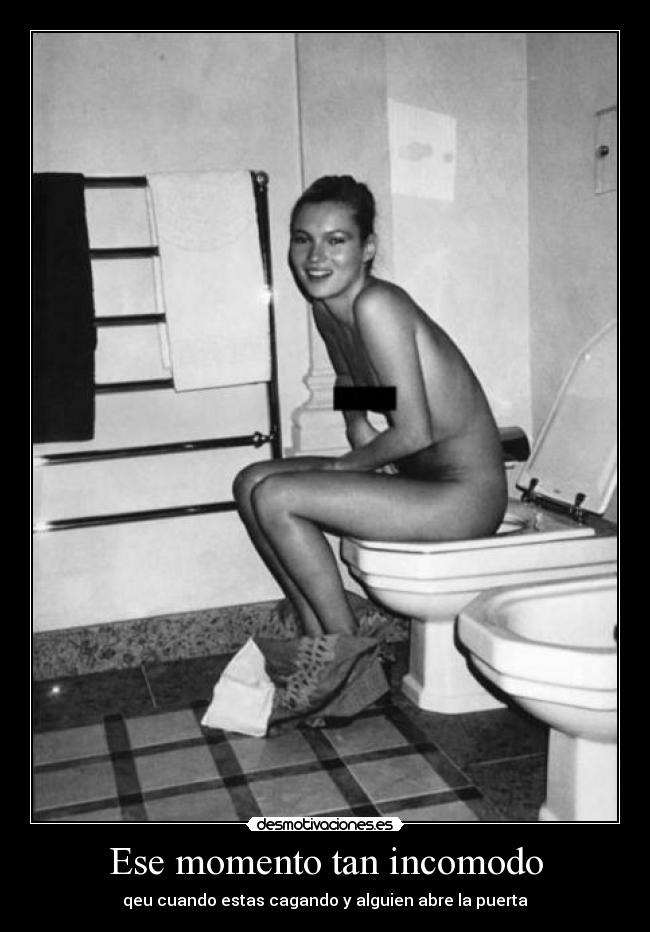 Ese momento tan incomodo -
