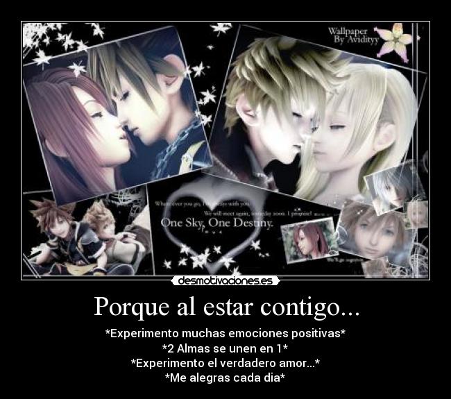 carteles amor contigo pareja amistad experimentar positiva desmotivaciones