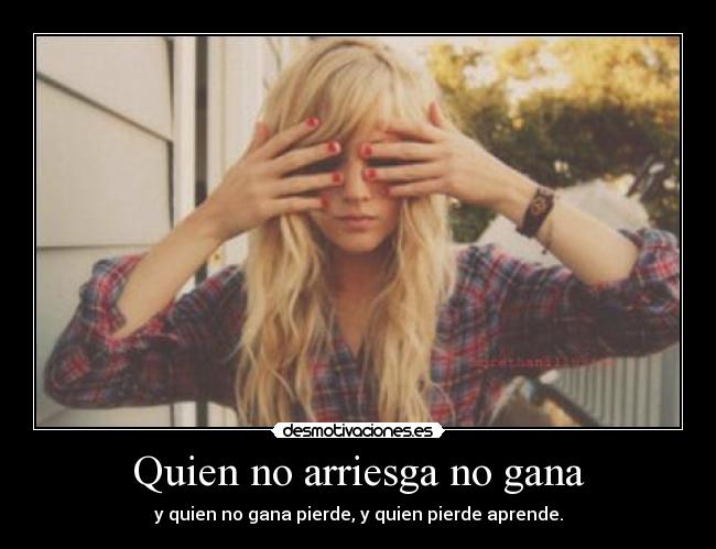 carteles arriesgaateee desmotivaciones