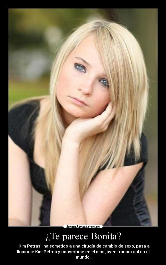 ¿Te parece Bonita? -