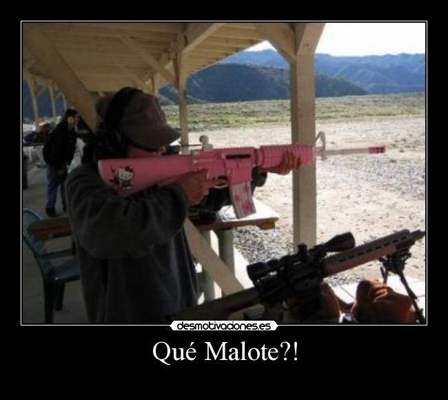 carteles malote kittygun desmotivaciones