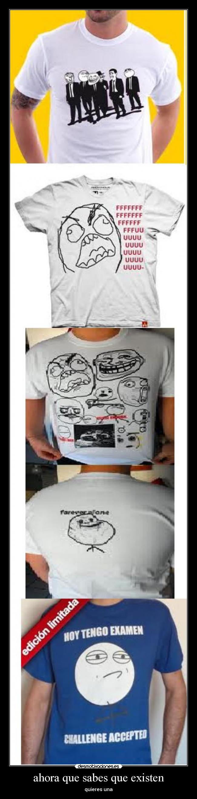 ahora que sabes que existen -