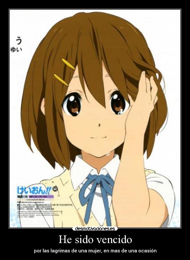 He sido vencido -