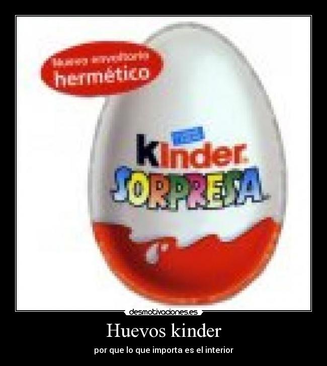 Huevos kinder -