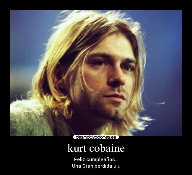 kurt cobaine - 