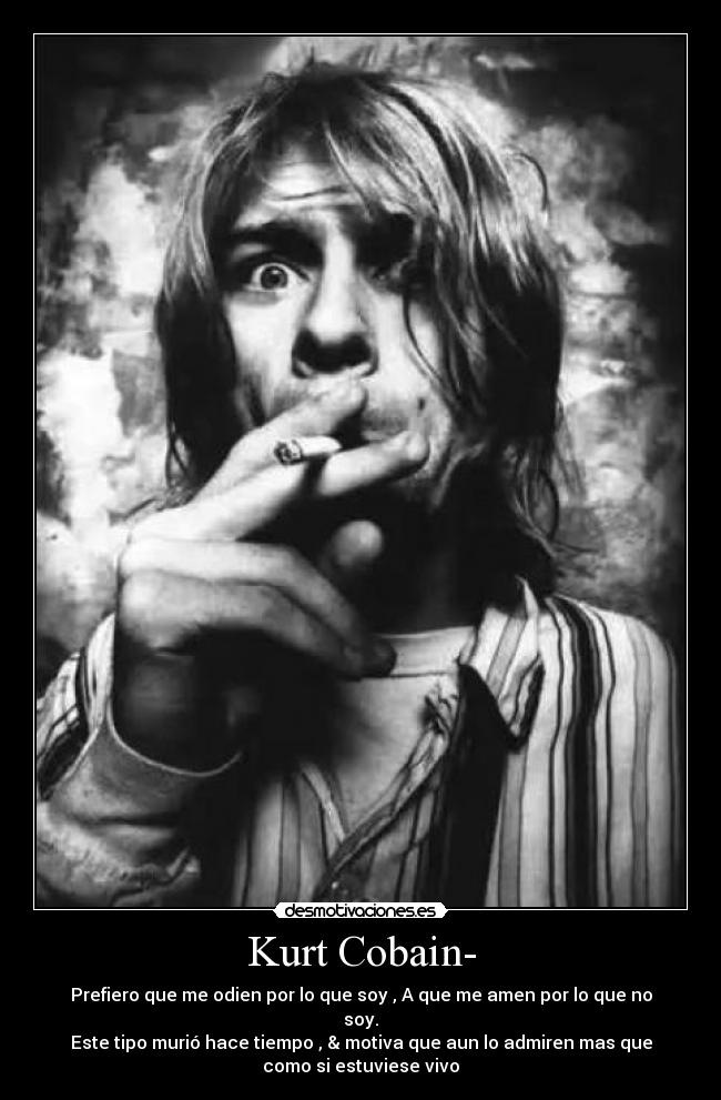 Kurt Cobain- - 