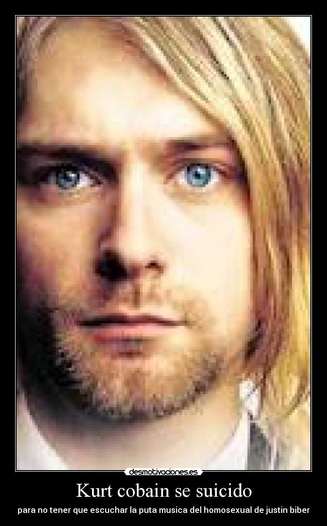Kurt cobain se suicido -