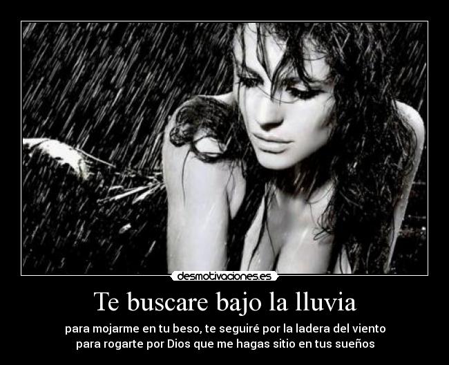 Te buscare bajo la lluvia - 