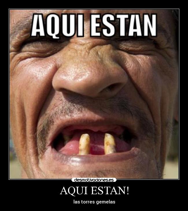 AQUI ESTAN! - las torres gemelas