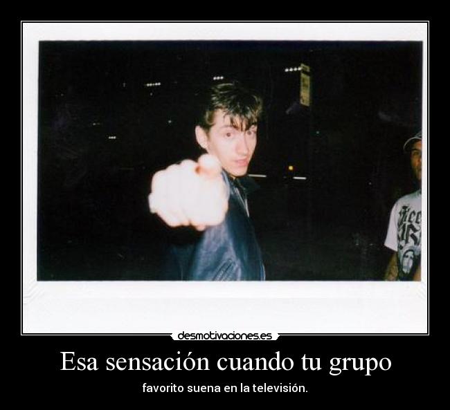 Esa sensación cuando tu grupo -