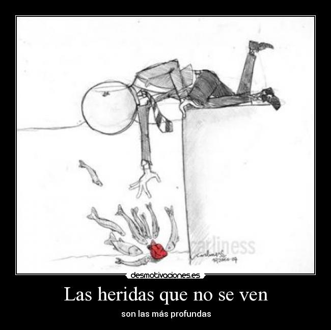 Las heridas que no se ven -