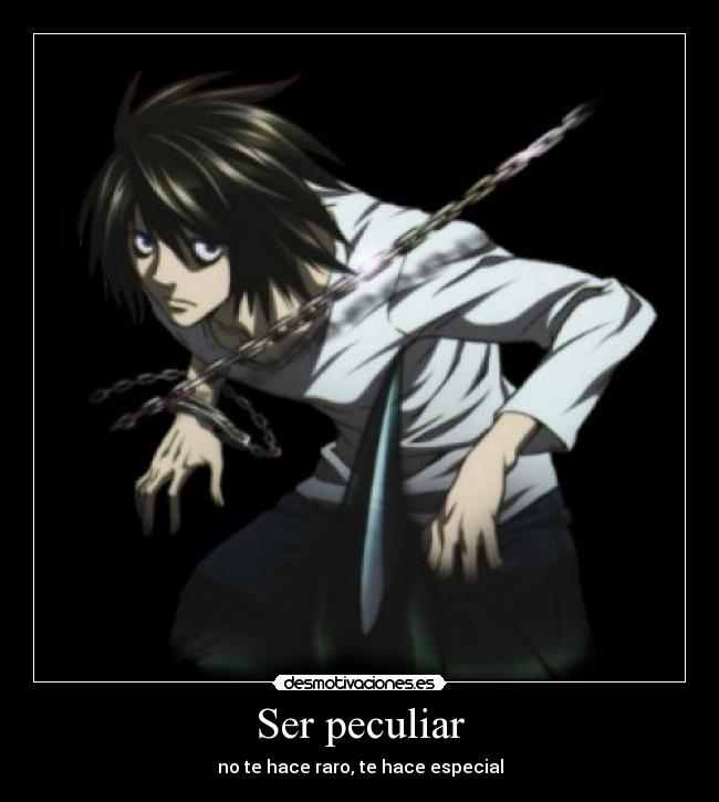 Ser peculiar - no te hace raro, te hace especial