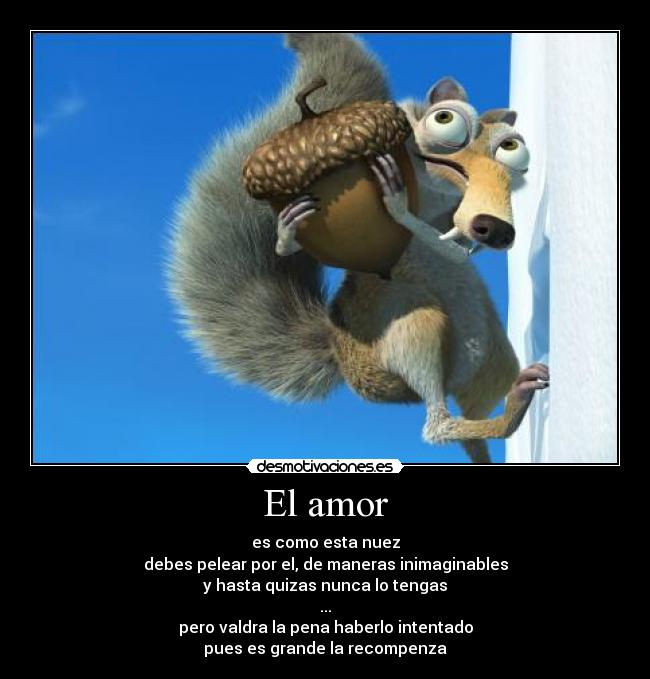 El amor -