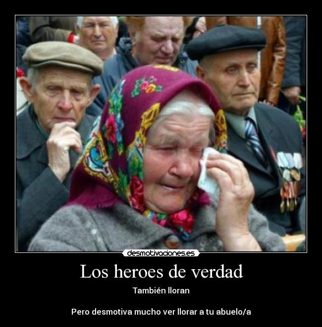 Los heroes de verdad -