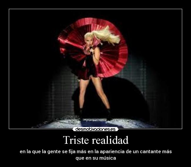 Triste realidad -