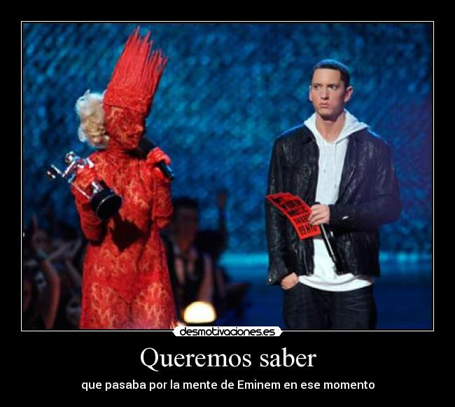 Queremos saber -