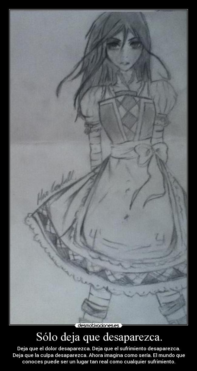 carteles clanart alice madness returns dibujo definitivo desmotivaciones