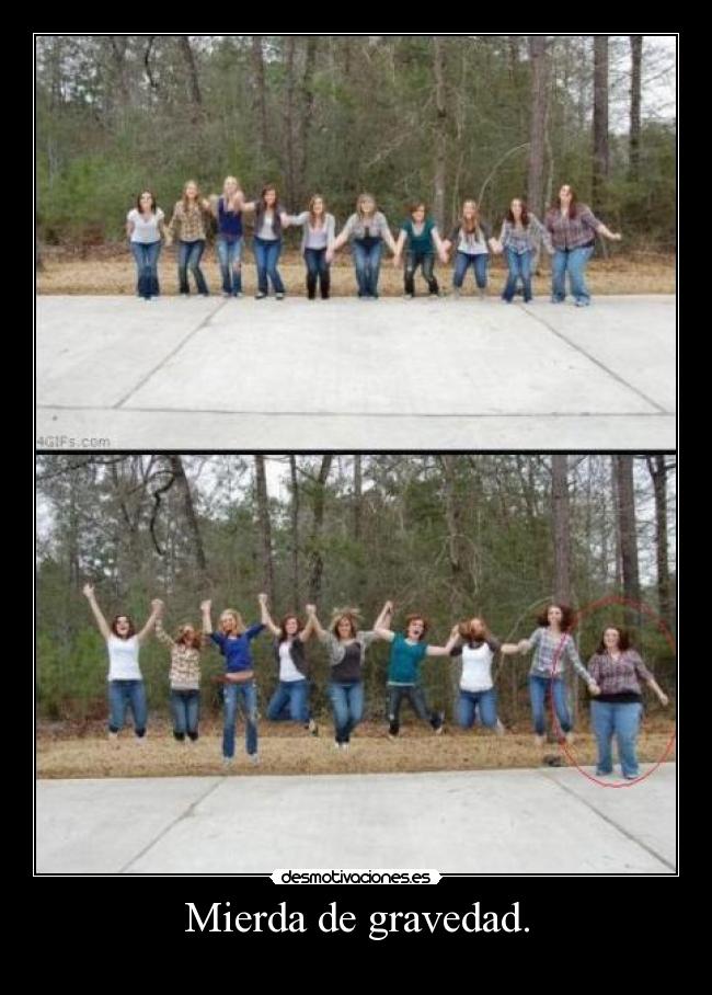 Mierda de gravedad. - 