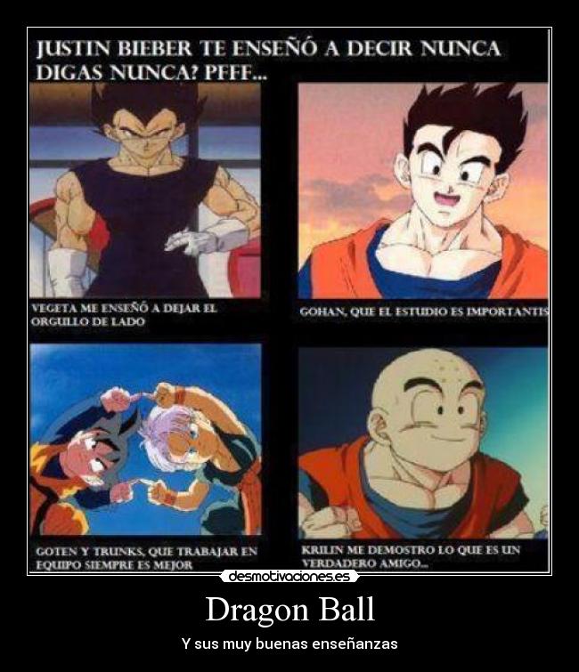 Dragon Ball - Y sus muy buenas enseñanzas