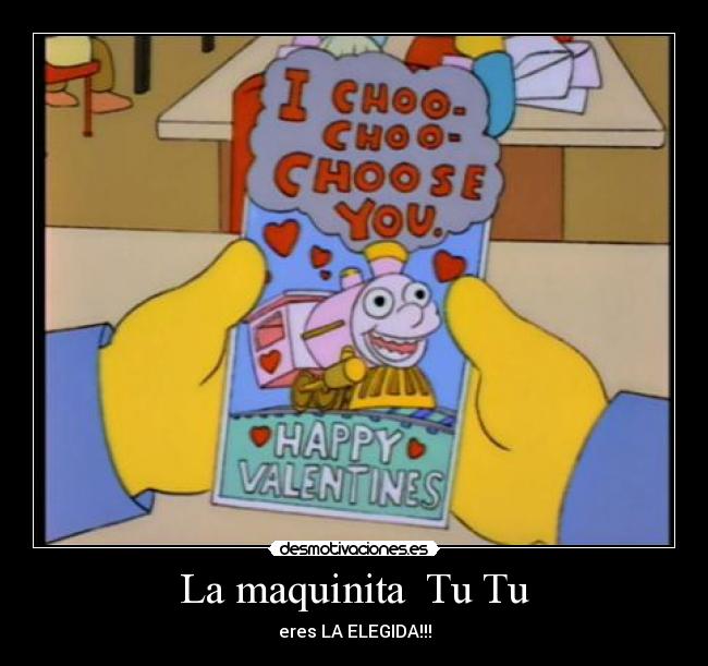 La maquinita Tu Tu -