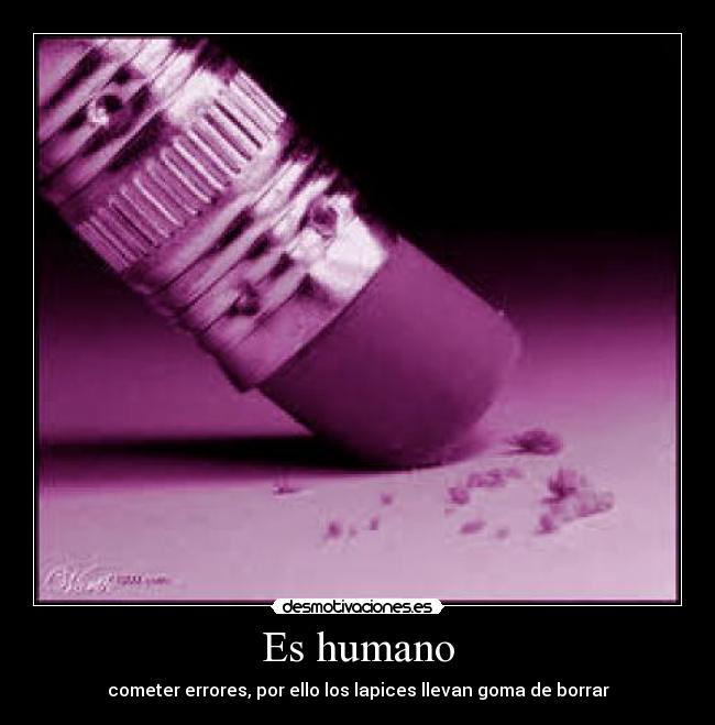 Es humano - 