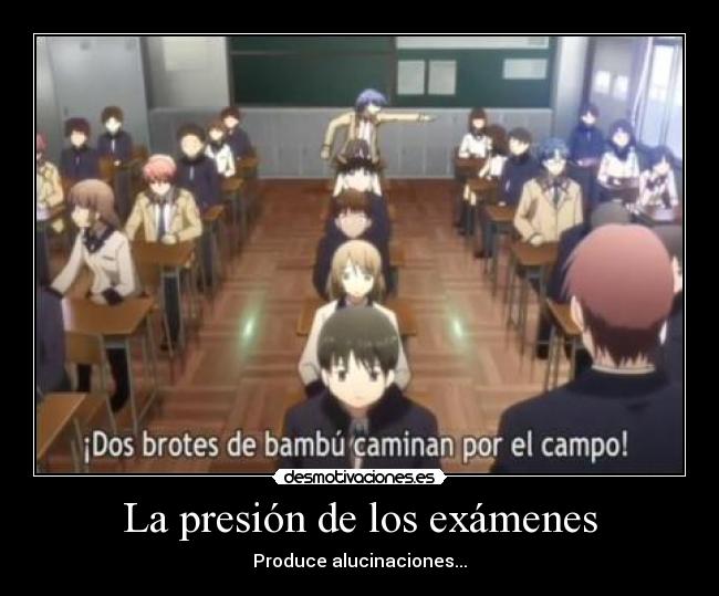 carteles examenes 1234567890 desmotivaciones