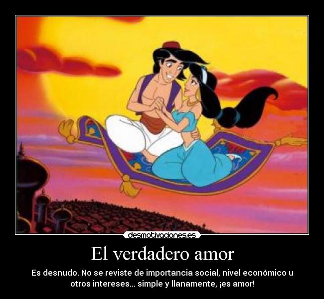 El verdadero amor -