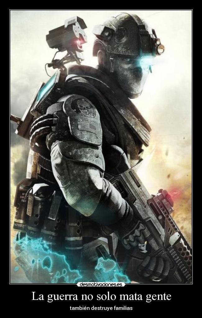 La guerra no solo mata gente - también destruye familias