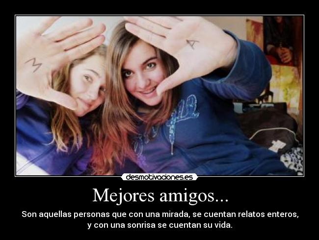 Mejores amigos... -