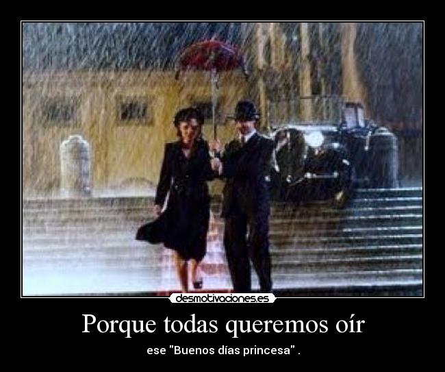 Porque todas queremos oír - 