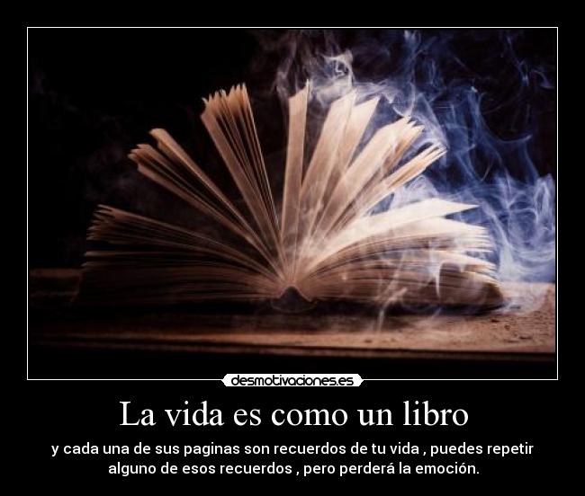 La vida es como un libro - 