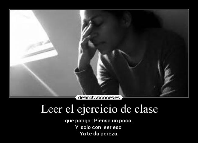 Leer el ejercicio de clase - 