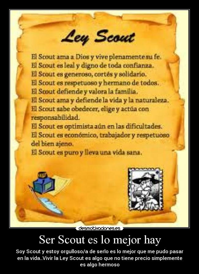 carteles scout desmotivaciones