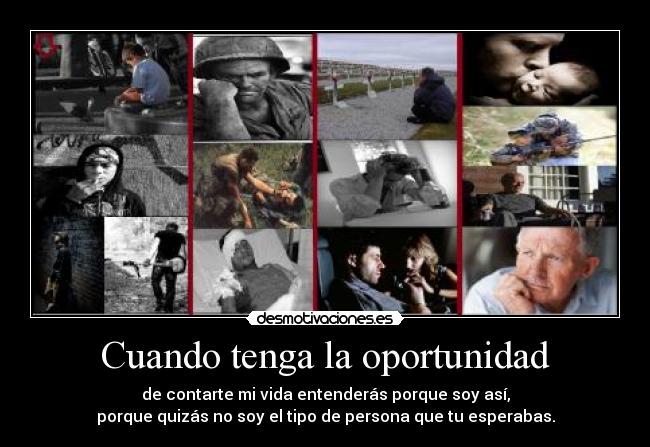 Cuando tenga la oportunidad - 