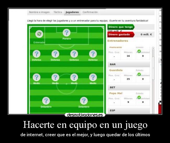 carteles ligafantastica futbol internet equipo desmotivaciones