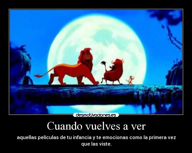 Cuando vuelves a ver - 