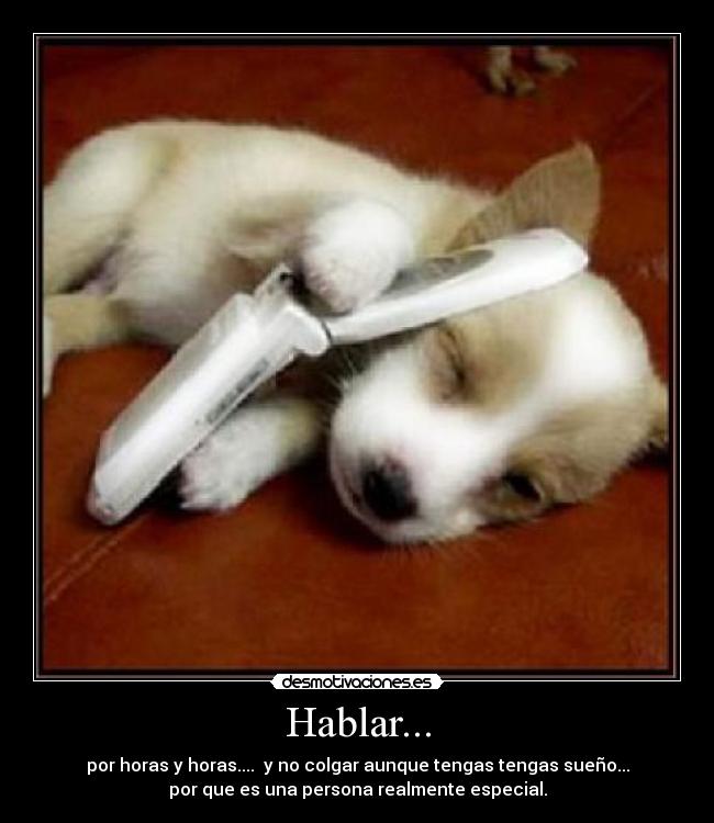 Hablar... - 