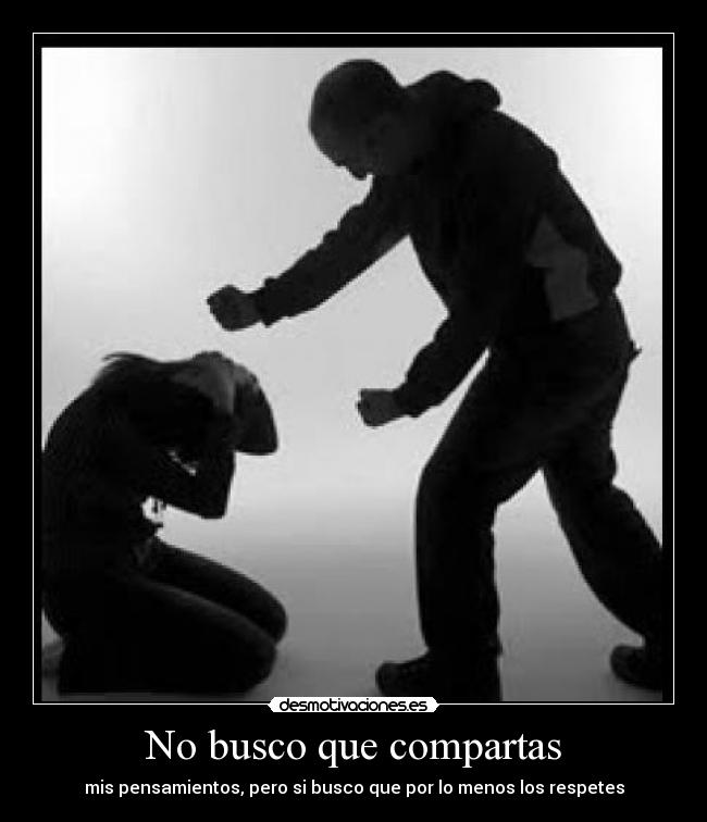 No busco que compartas - 