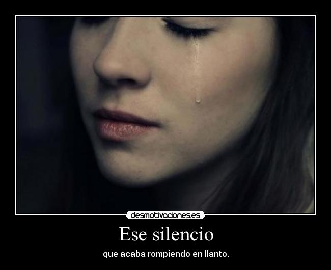 Ese silencio - 