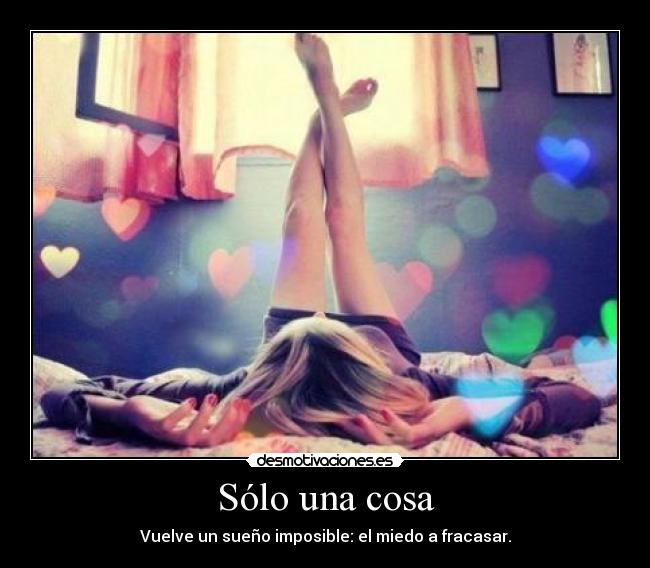 Sólo una cosa - 